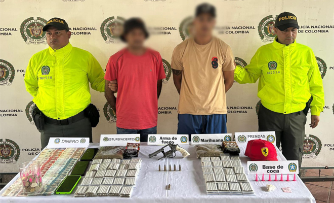 Capturados alias “Caracas” y “Caliche”, presuntos integrantes de estructura criminal en Villavicencio