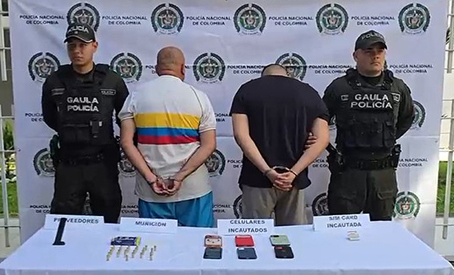 Capturados por extorsi&oacute;n