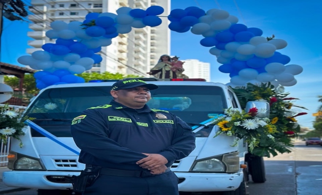 Con caravana, se conmemora el Día de la Patrona de los Conductores