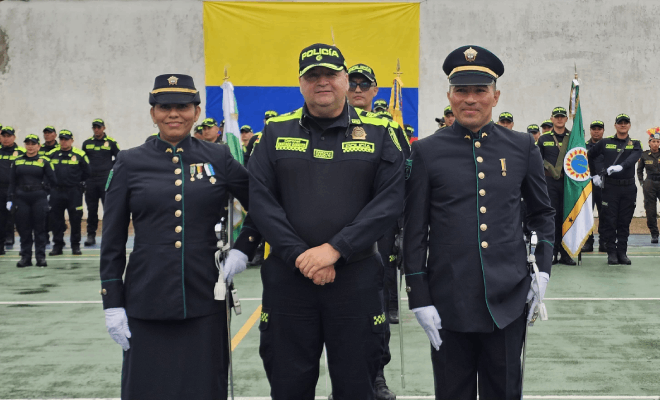 La Polic&iacute;a Nacional en el Amazonas exalta ascenso de personal del Nivel Ejecutivo