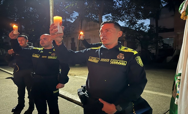 Velatón por nuestros compañeros secuestrados 