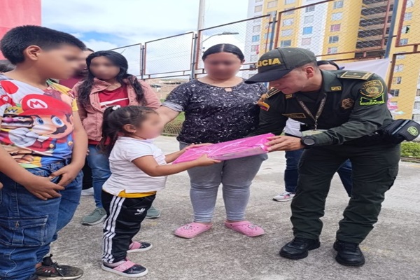Entrega de regalo