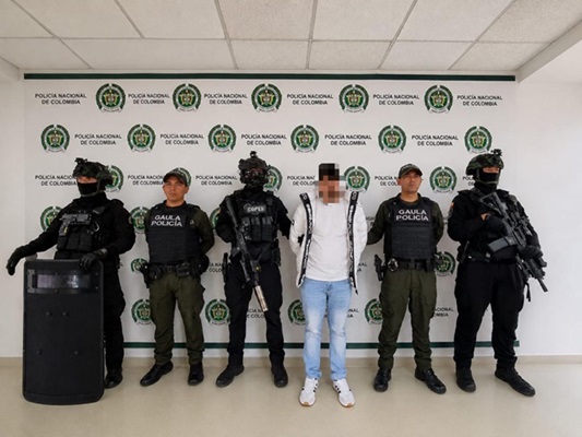 Cinco funcionarios del Gaula, captura de Luis Saúl Páez Nieto, alias Luis Páez o Nairobi