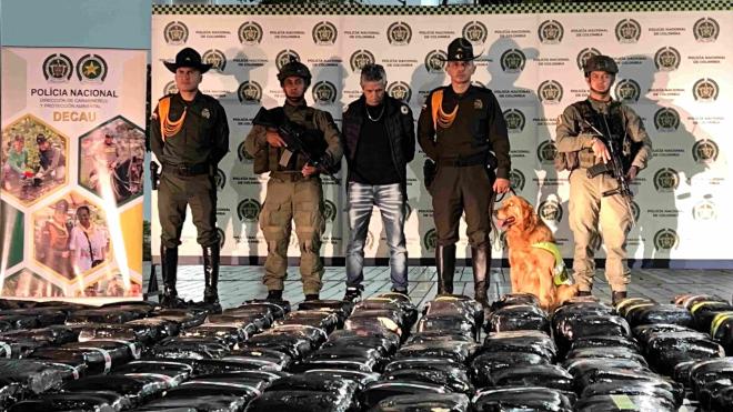 Incautación de 1.395 kilogramos de marihuana, modalidad ocultamiento