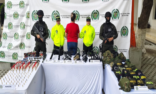 Captura de una persona en Aracataca