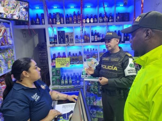 La Policía diseñó estrategias para garantizar la celebración de las festividades decembrinas