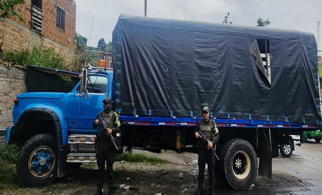 En el municipio de Ocaña, fue recuperado un vehículo tipo camión con requerimiento judicial por el delito de hurto. En el municipio de Ocaña, fue recuperado un vehículo tipo camión con requerimiento judicial por el delito de hurto.