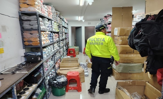 Mercancia incautada