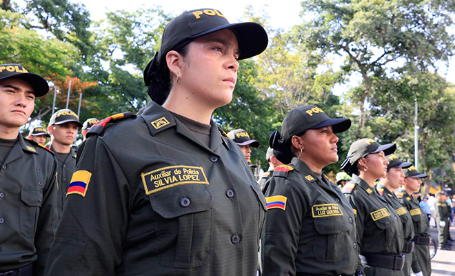 La Policía Nacional en Santander refuerza su presencia en las calles y áreas rurales, reafirmando su compromiso de construir territorios más seguros y en paz