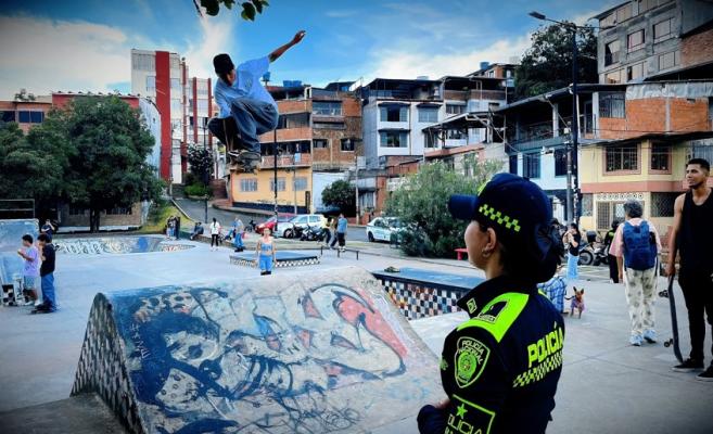 Renovación skate Parque skate uno