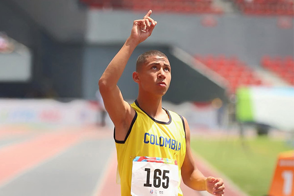 Sergio Escudero hijo de policía gana medalla de oro