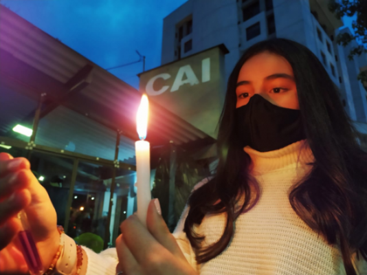 “Unidos por la paz” campaña de la policía nacional La comunidad manizaleña una vez más ratifica su compromiso con la institución