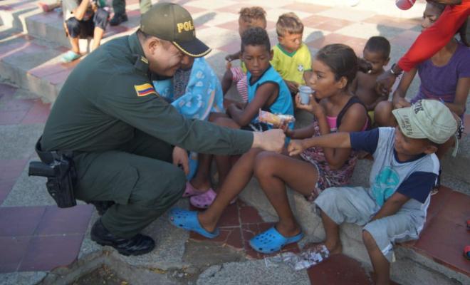actividad del grupo de infancia y adolescencia guajira con niños venezolanos  actividad del grupo de infancia y adolescencia guajira con niños venezolanos