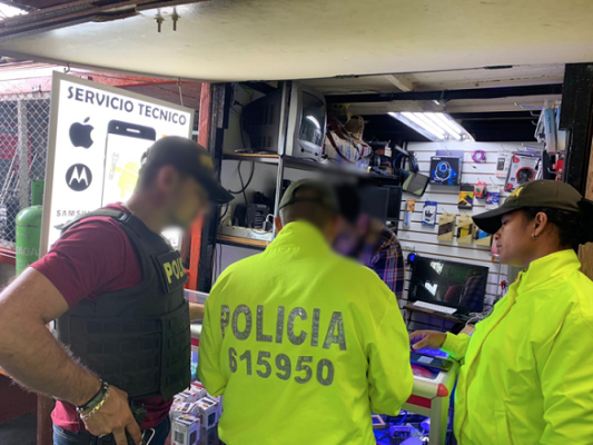 Operativos de control en prenderías en Manizales Operativos de control en prenderías