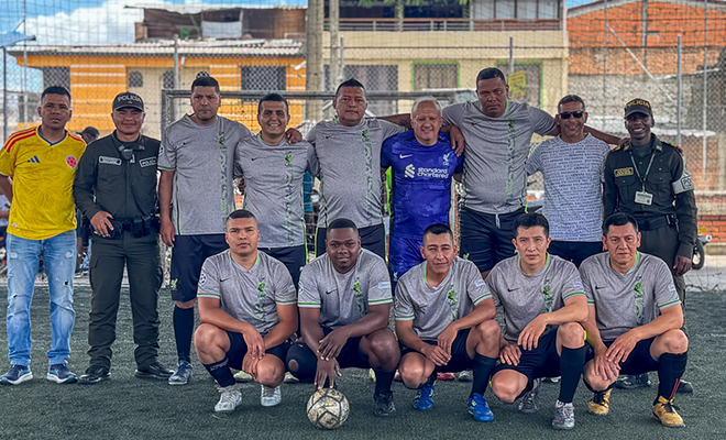 Así concluyó el Campeonato de futbol, Unidos por la Seguridad 
