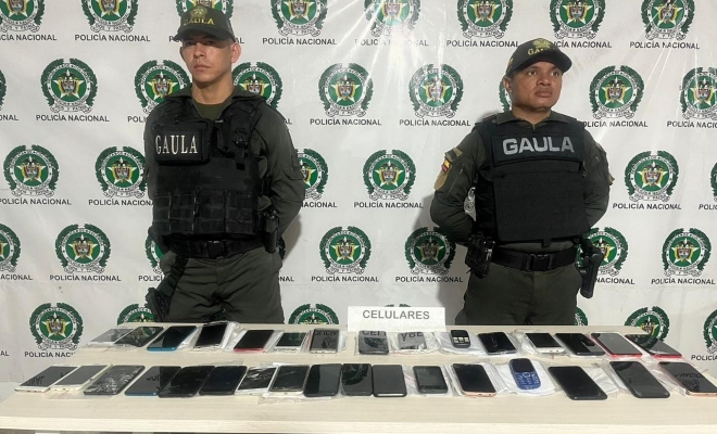 Incautan celulares 
