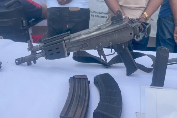 Armamento incautado