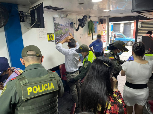 107 personas fueron conducidas al centro de traslado por protección Resultados operativos durante el fin de semana en manizales