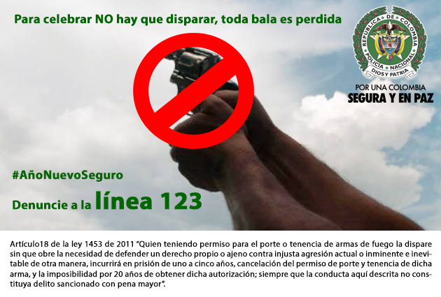 balas perdidas-sanciones-policia nacional-Ley