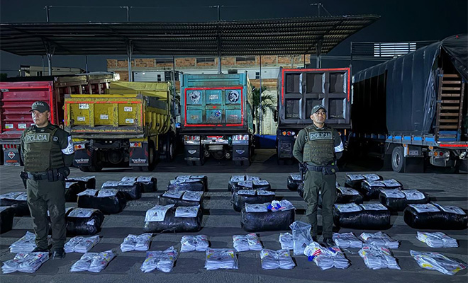 Policía Fiscal y Aduanera aprehende mercancía ilegal avaluada en $421 millones en Cúcuta