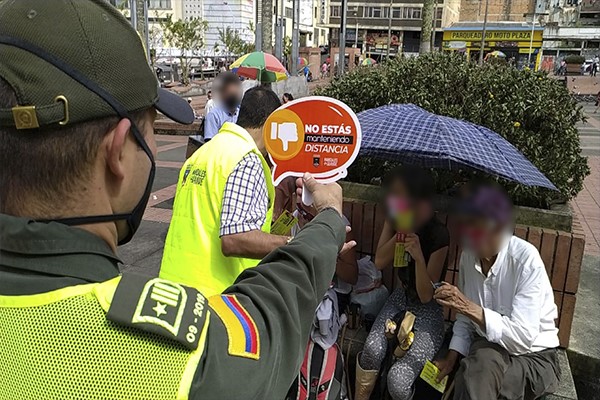 Campaña interinstitucional para frenar propagación del coronavirus en Manizales La mejor fórmula, es adoptar hábitos de lavado de manos, uso de tapabocas y mantener el distanciamiento social