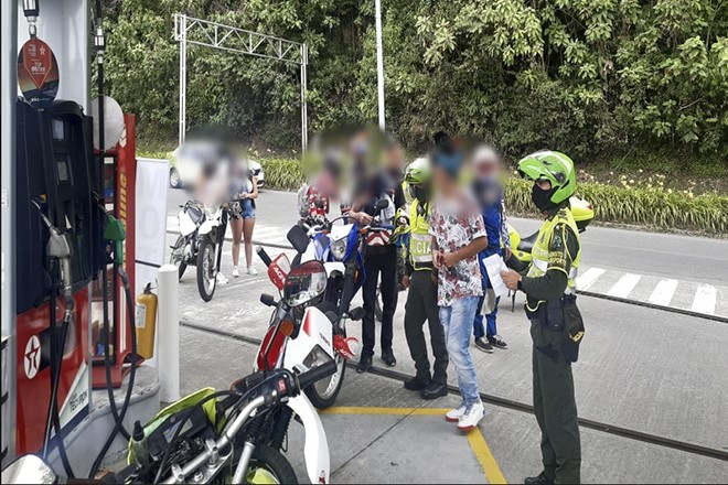 Jornada de control dejo 17 motocicletas inmovilizadas y 25 órdenes de comparendo Policía de tránsito realiza controles para evitar los “piques ilegales”