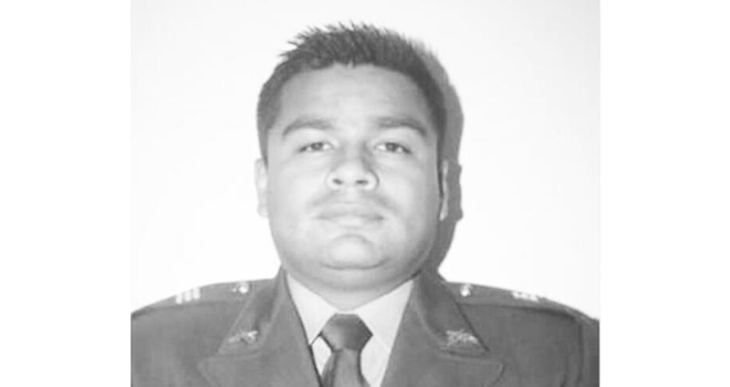 fotografía del Capitán Victor Miguel Benavides Hernandez Q.E.P.D.