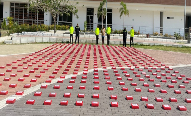 491 paquetes de cocaína 