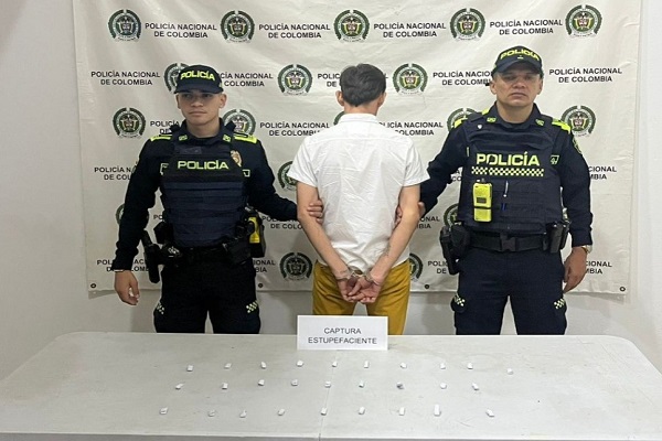 Dos Policías y un capturado por tráfico de estupefacientes en Rivera