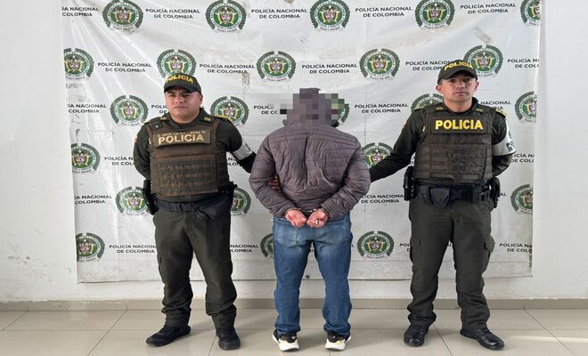 Dos polic&iacute;as y Capturado ciudadano en Ipiales por violencia intrafamiliar