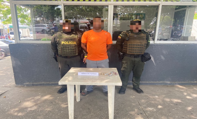 Continúa la ofensiva contra el hurto y el porte ilegal de armas en Cartagena: cinco  capturados en las últimas 24 horas