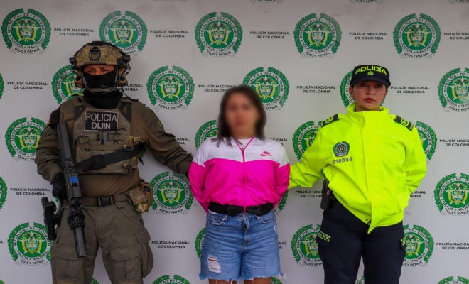 Retenida tiktoker al servicio del Tren de Aragua