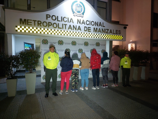 Hurtaban mediante las modalidades de “mechero y hormigueo” Cayeron “Las Lisas” banda delincuencial dedicada a robar establecimientos comerciales en Manizales