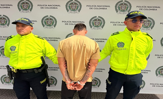 dos uniformados y un capturado por homicidio agravado en Villamaría
