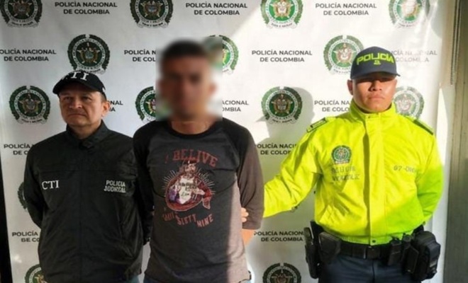 CTI, policía y capturado por homicidio en el municipio de Villamaría