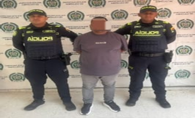 Capturado por porte ilegal de armas de fuego 