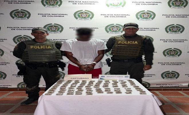 Capturado Hombre Por Presunto Tráfico de Estupefacientes