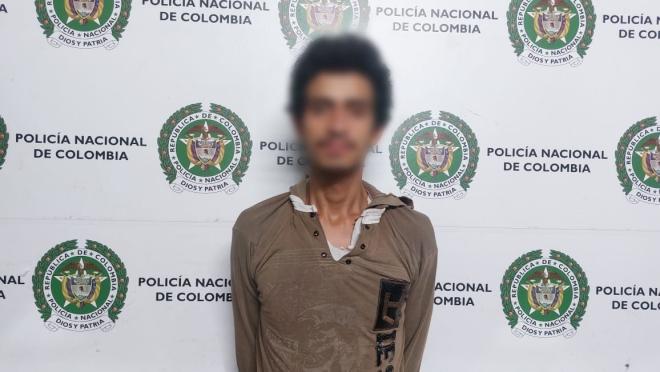 Capturamos el ultimo integrante de "los titanes" grupo delincuencial dedicado a tráfico local de estupefacientes en Ibagué.