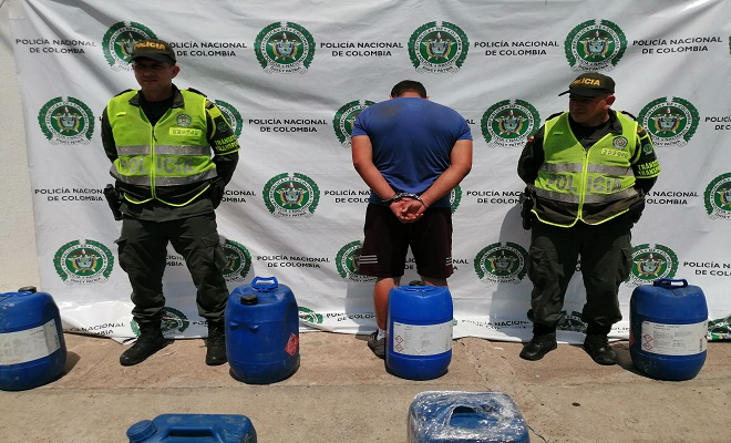 Insumos para el procesamiento de cocaína