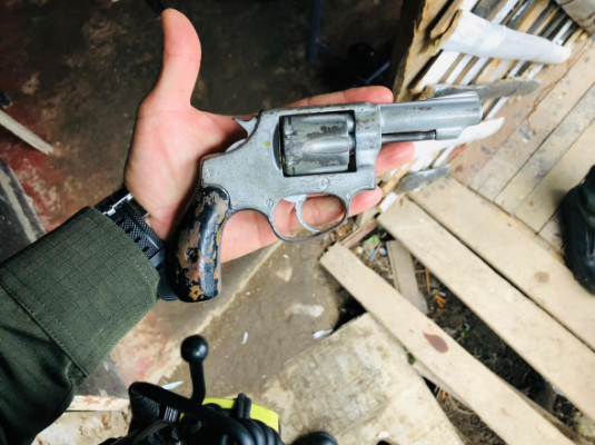 15 personas han sido capturadas en lo corrido del año en Manizales por porte ilegal  Capturamos un hombre de 28 años por porte ilegal de armas de fuego