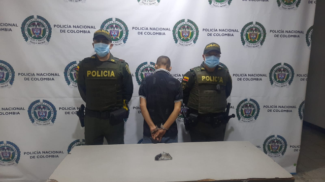 Hombre de 42 años fue capturado por porte ilegal de armas de fuego Todos contra los delitos que afectan la seguridad