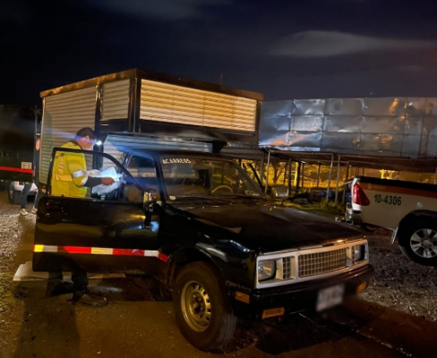 Durante el procedimiento fue capturada una persona e incautado el vehículo  Durante el procedimiento fue capturada una persona e incautado el vehículo en el que se movilizaba