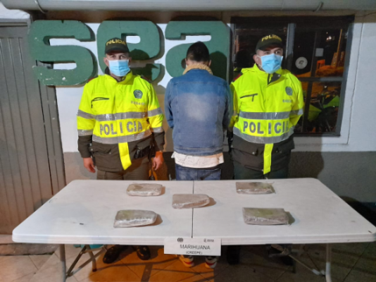 Capturamos en Maltería un ciudadano por tráfico de estupefacientes Capturamos en Maltería un ciudadano