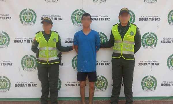Capturados hombre por el delito de hurto a personas en el municipio de San José del Guaviare Capturado J.P