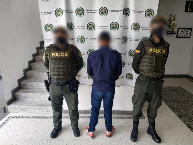 Sujeto capturado por acceso carnal o acto sexual en persona puesta en incapacidad de resistir El hecho se presentó en Villamaría