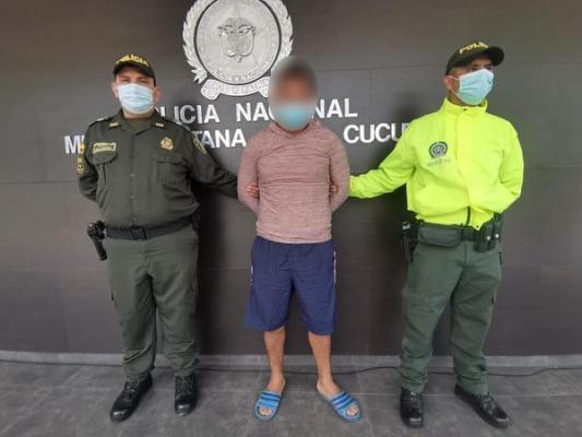 Un hombre capturado