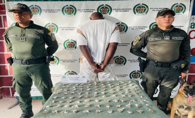 Capturado por el delito de tr&aacute;fico de estupefacientes