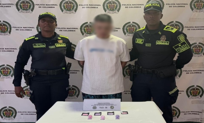 Capturado por el delito de trafico de estupefacientes