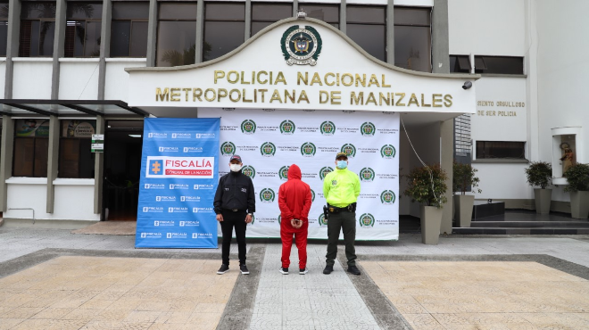 En Manizales no le damos tregua a la delincuencia Capturamos al responsable del homicidio presentado en halloween