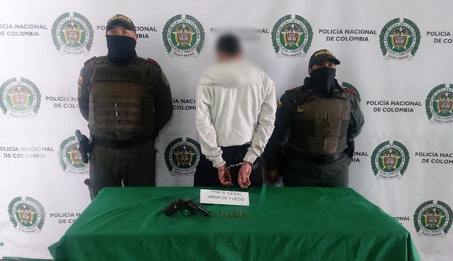 92 armas ilegales se han incautado en lo corrido del año en Manizales “Manuel” de 26 años deberá responder por porte ilegal de armas de fuego